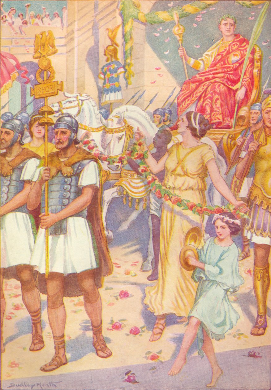 „Jego postęp był jak postęp króla”, c1912 1912 autorstwa Ernest Dudley Heath
