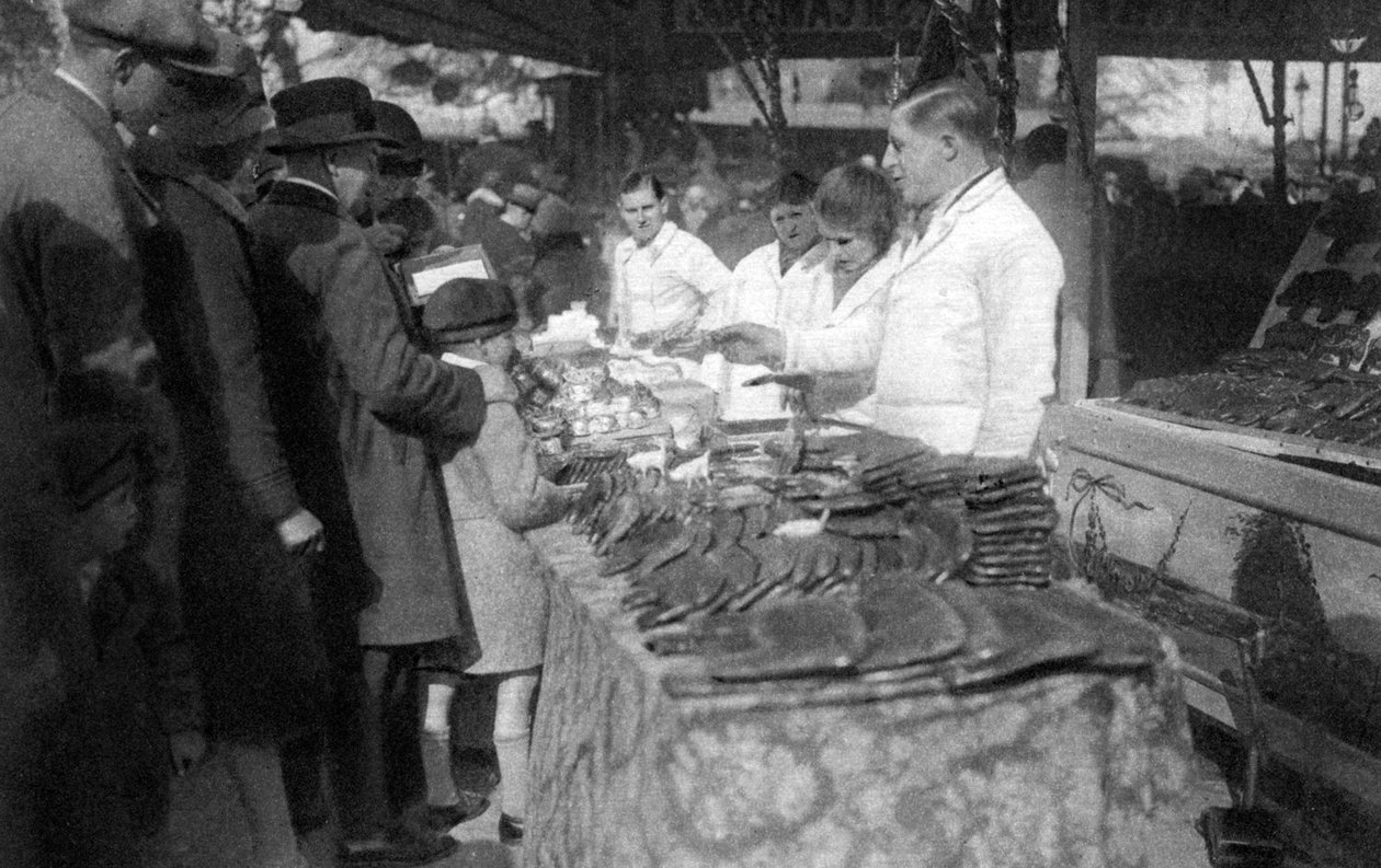 Sprzedawca pierników, Paryż, 1931 autorstwa Ernest Flammarion