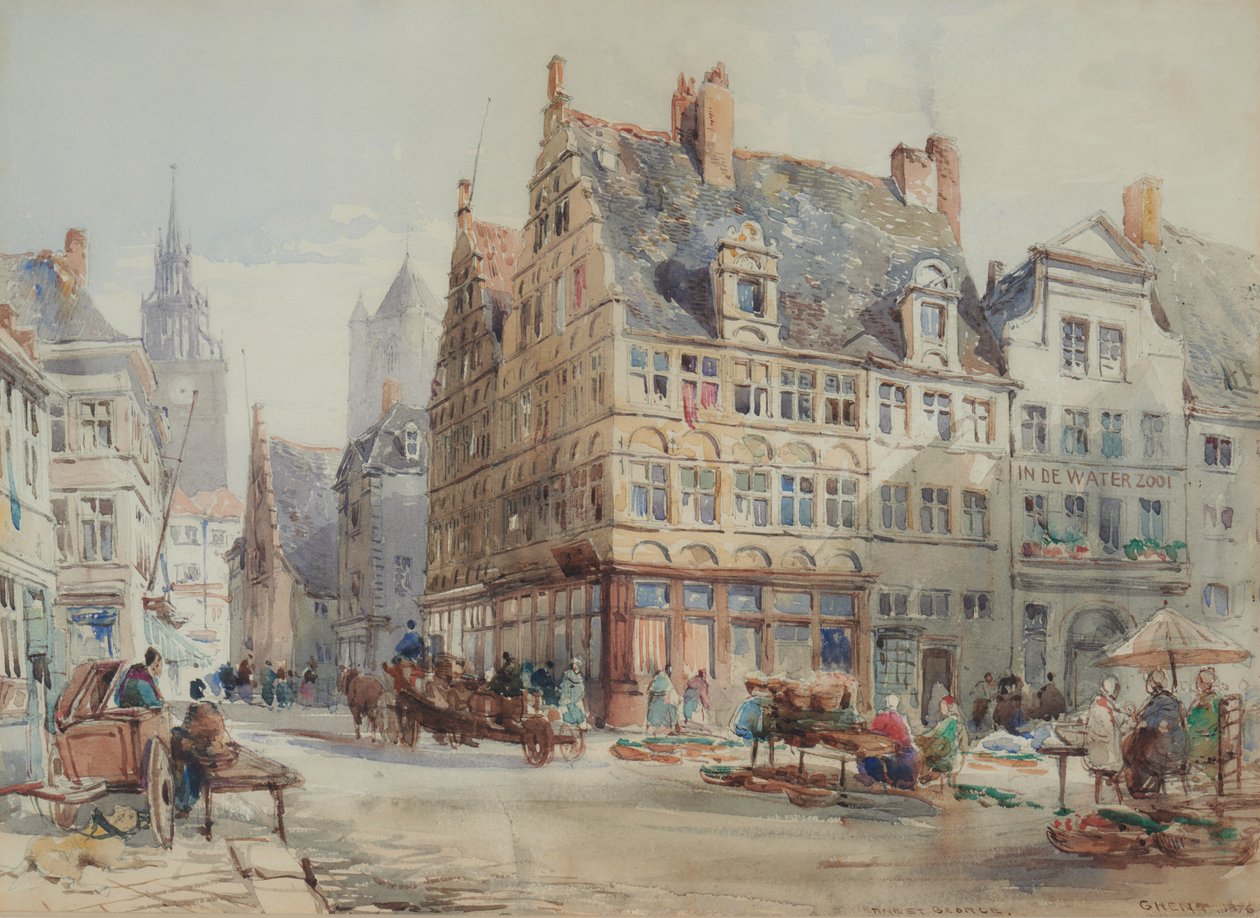 Gandawa autorstwa Ernest George