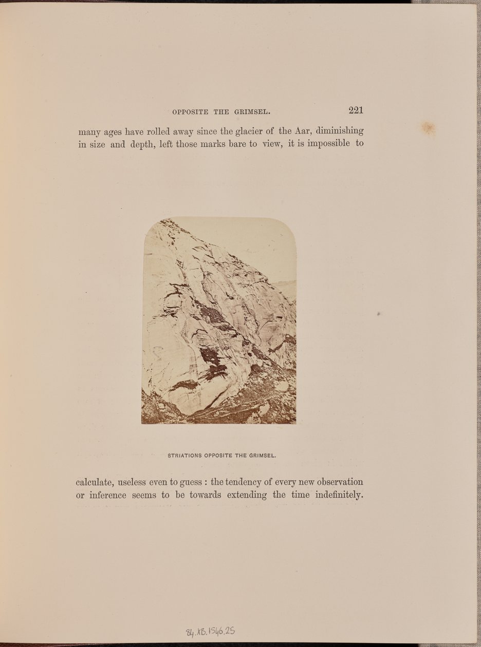 Prążki naprzeciwko Grimsel autorstwa Ernest H. Edwards