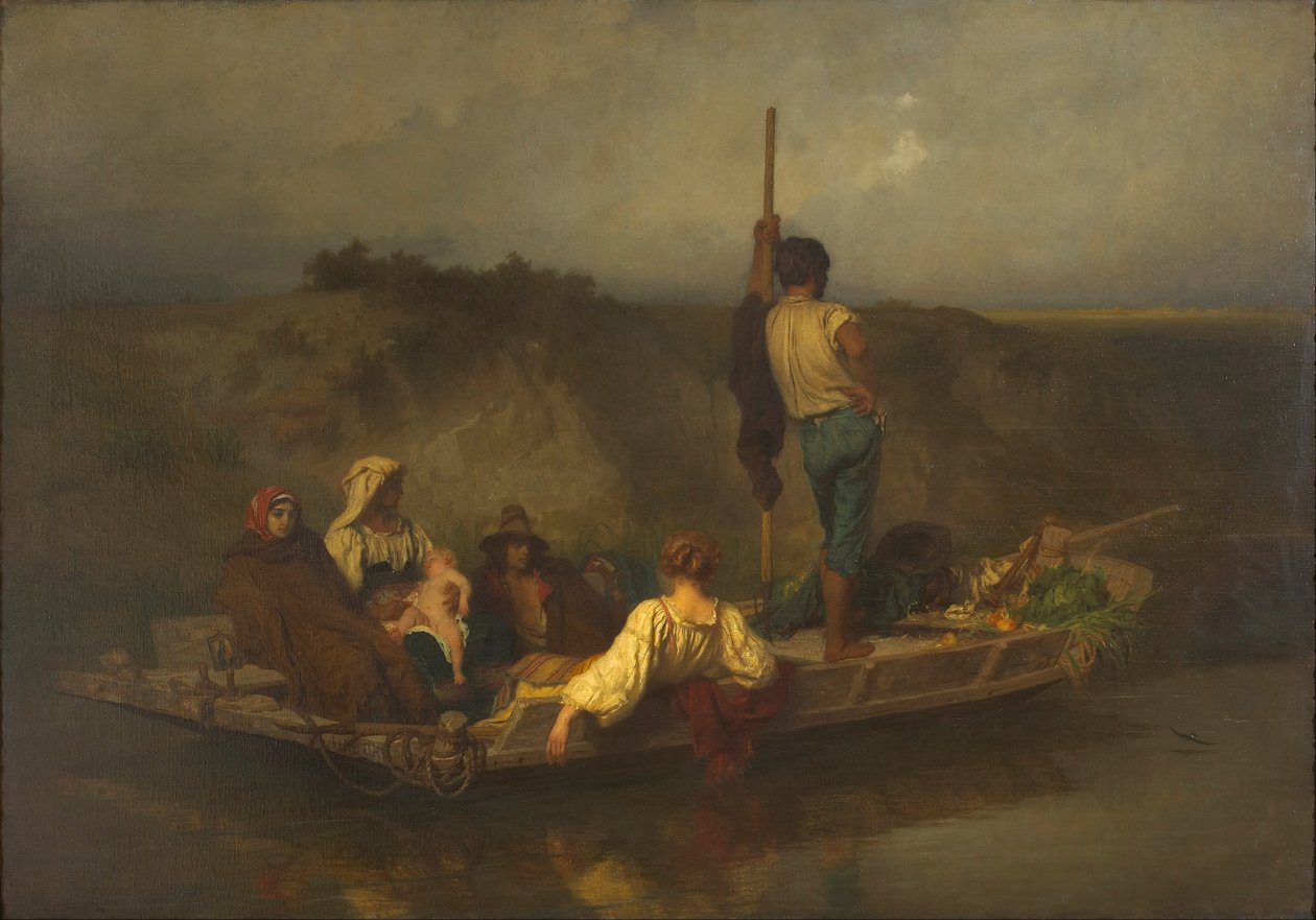 Malaria, 1848-1849 autorstwa Ernest Hébert