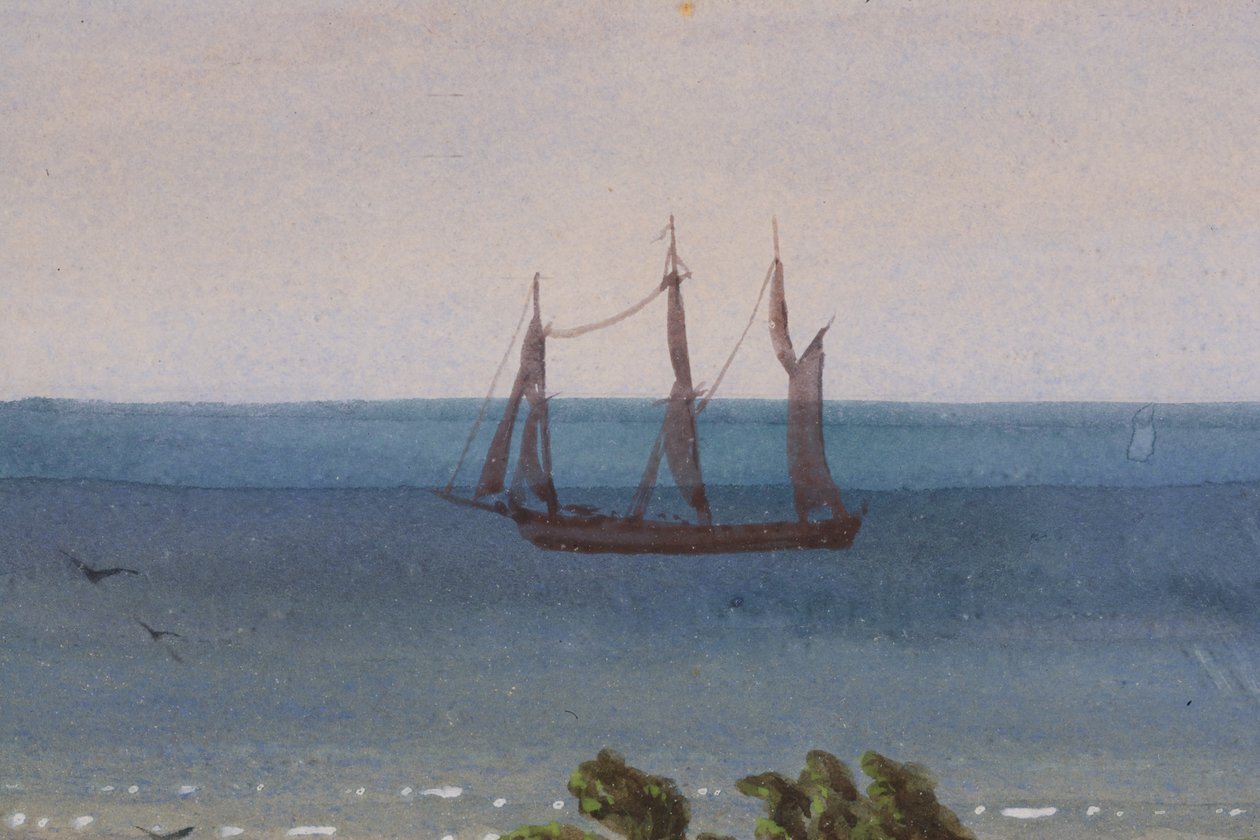 Fragment tryptyku atolu, 1871 autorstwa Ernest Henry Griset