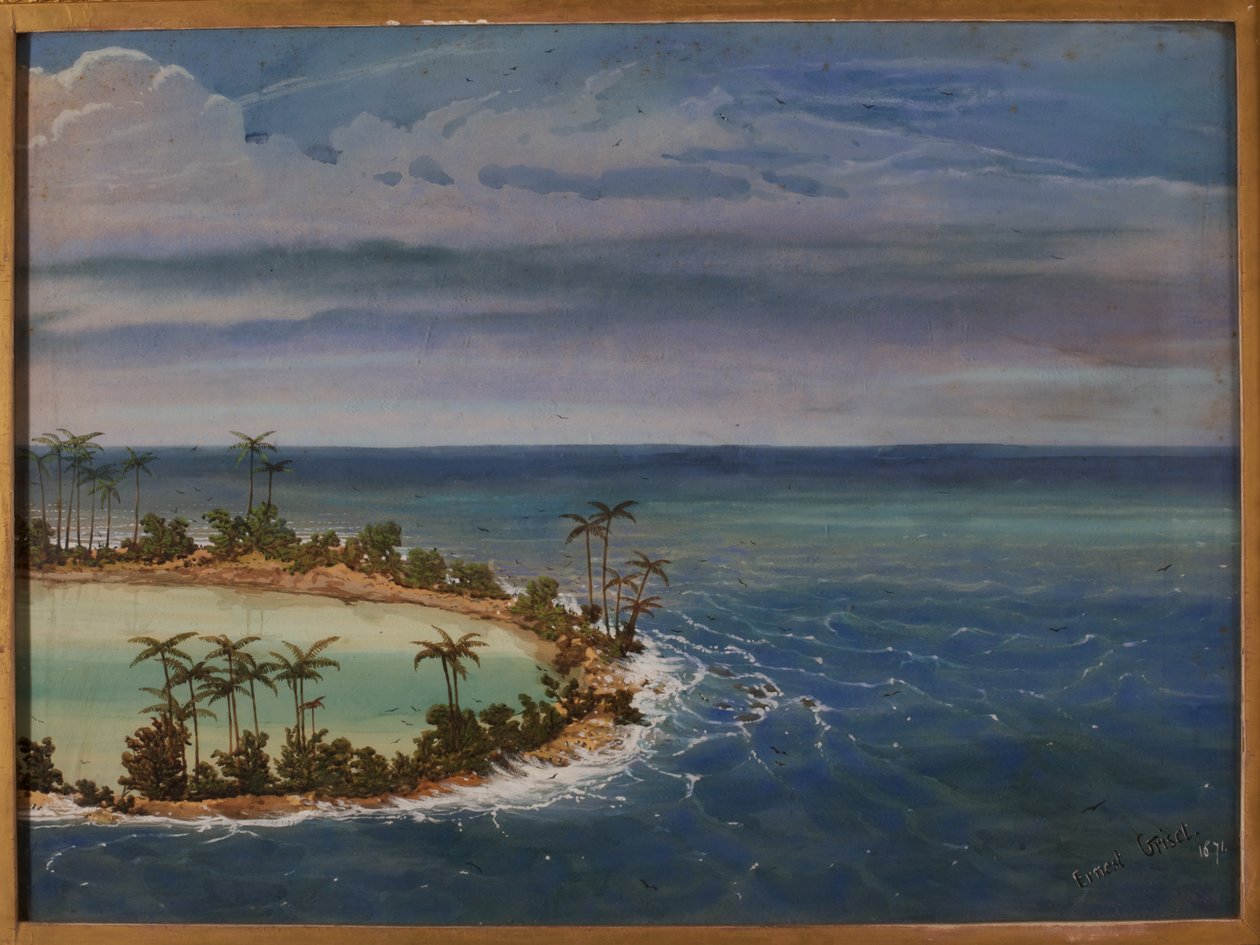Tryptyk atolu, 1871 autorstwa Ernest Henry Griset
