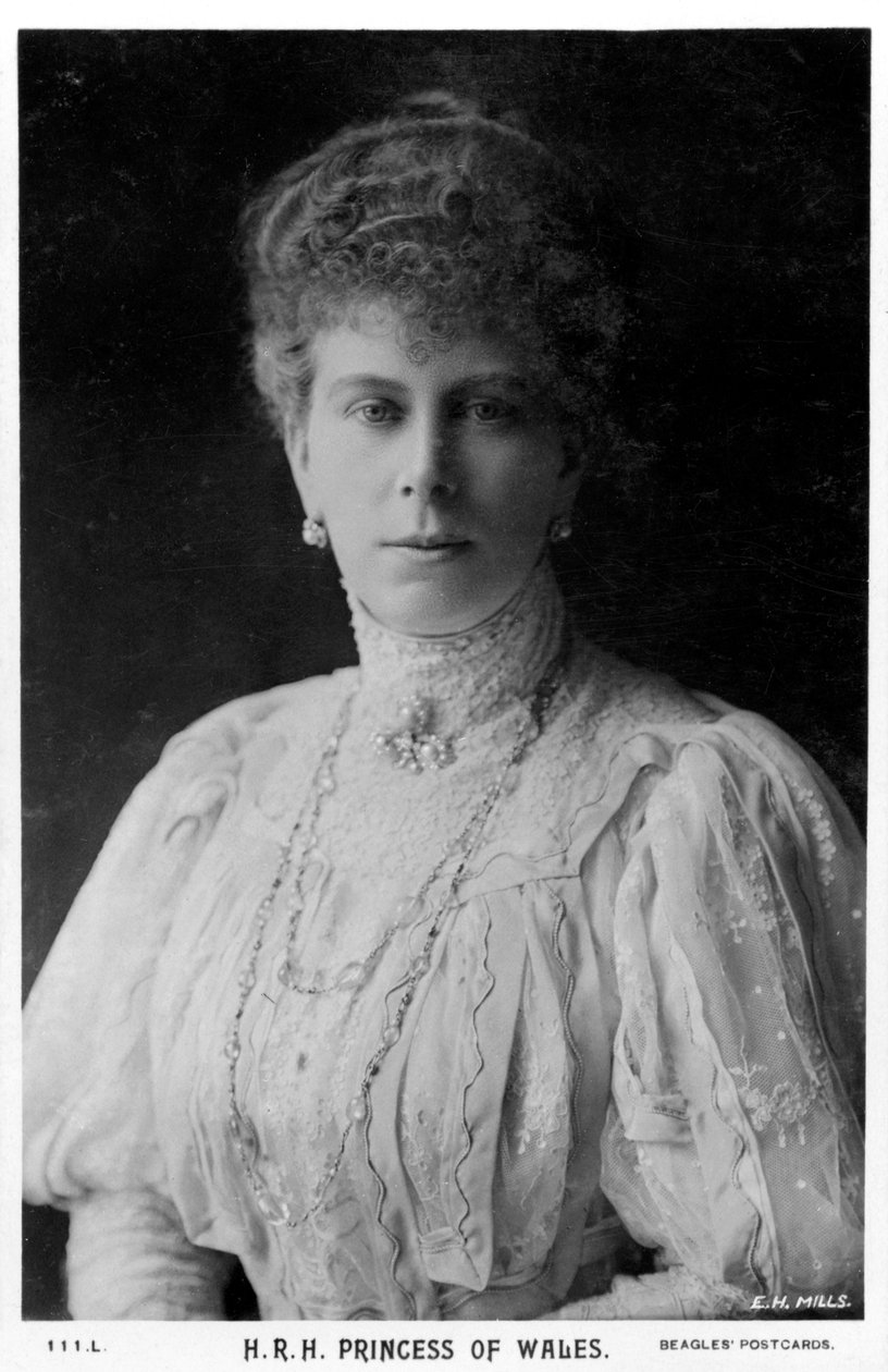 Maria, księżna Walii, c1901-c1910. autorstwa Ernest Herbert Mills