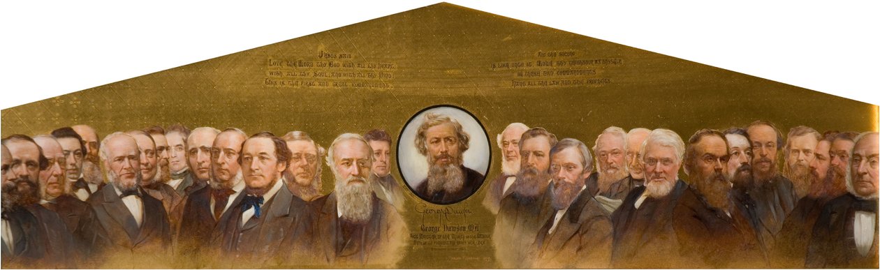 George Dawson i jego przyjaciele, 1879. autorstwa Ernest Lancaster Thompson