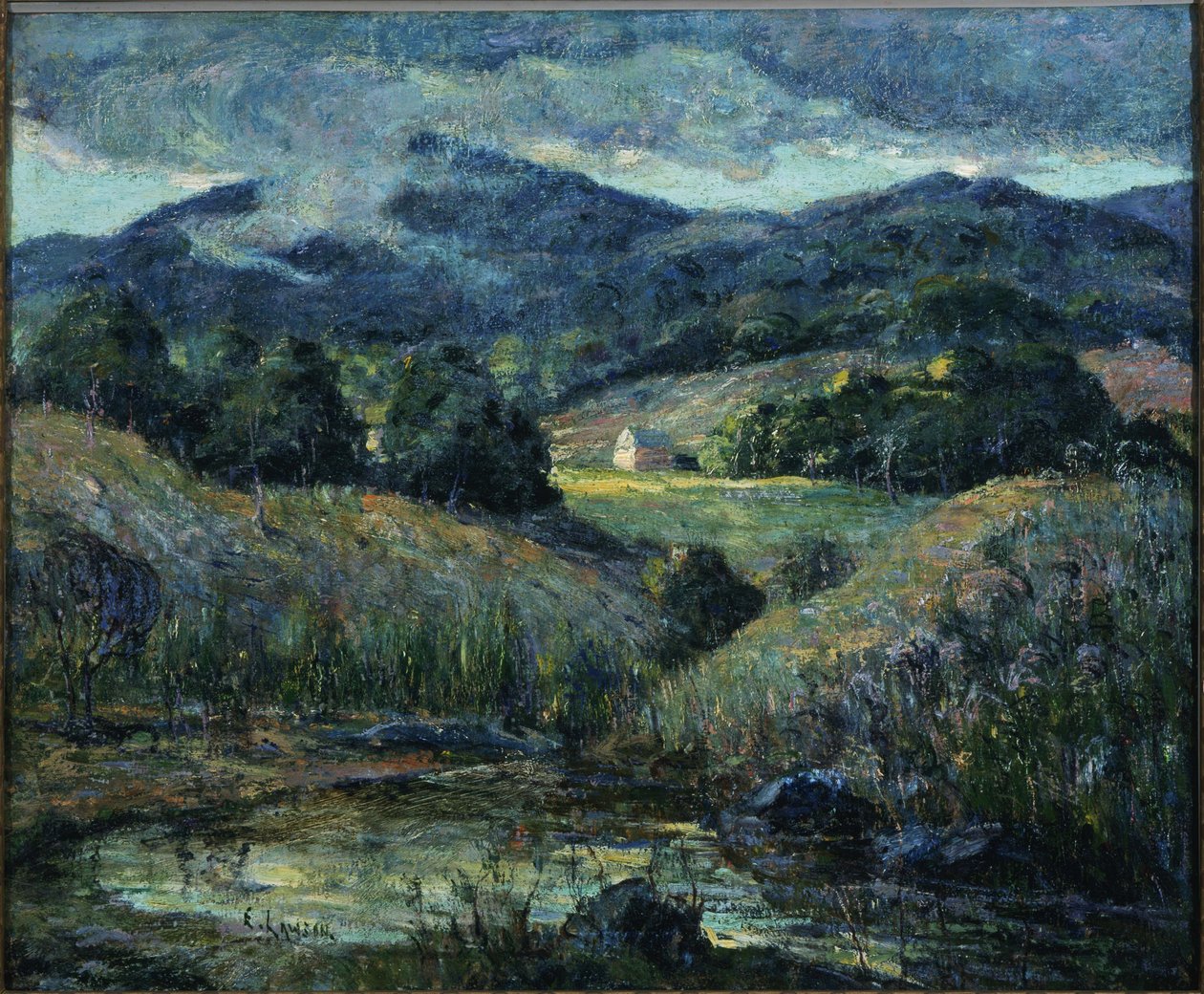 Nadciągająca burza autorstwa Ernest Lawson