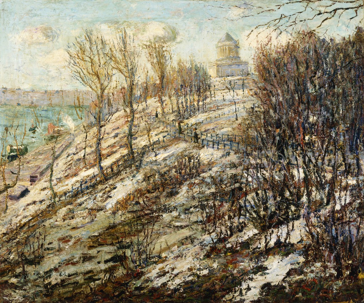 Grób Granta autorstwa Ernest Lawson