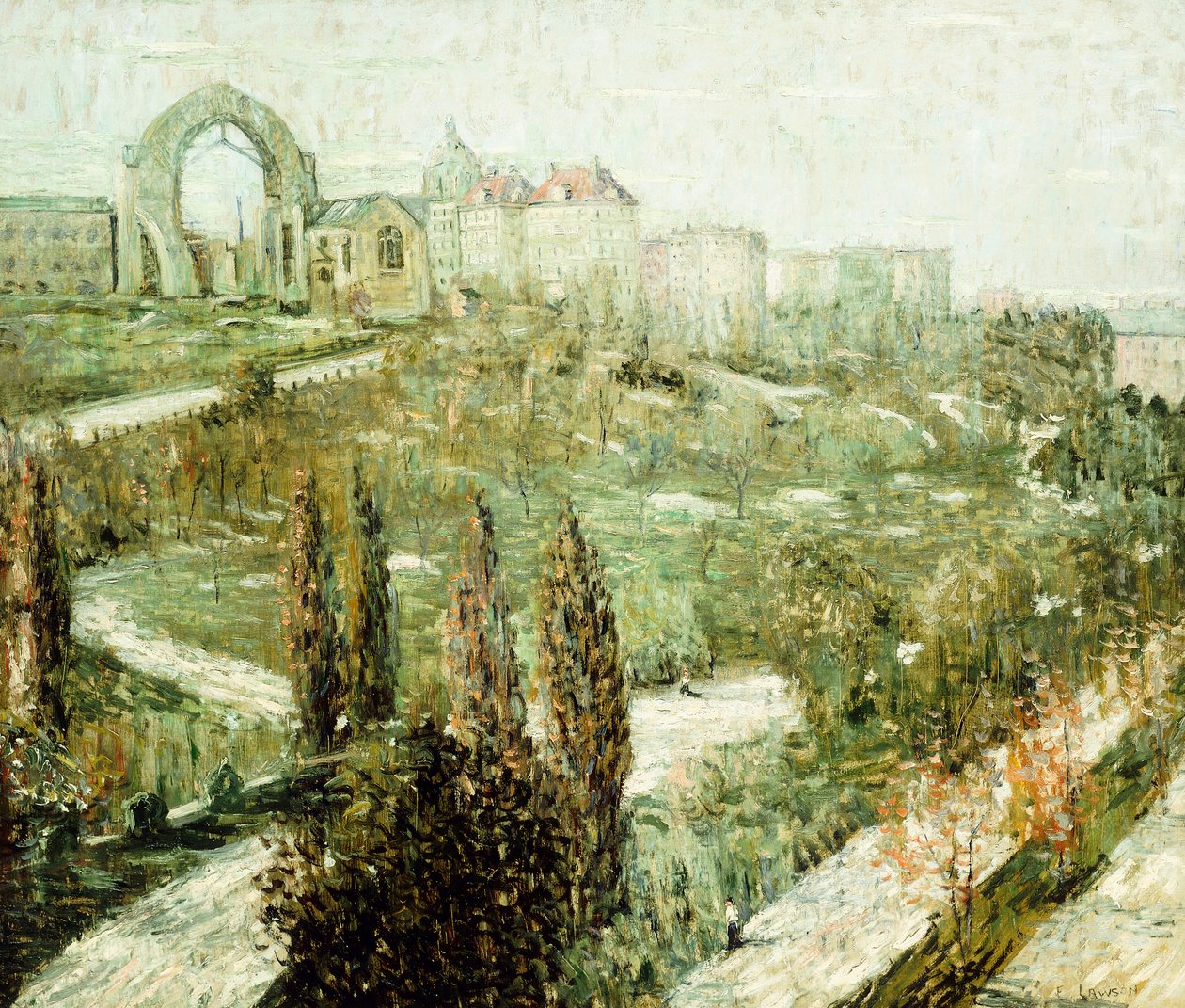 Wzgórza Porannego autorstwa Ernest Lawson