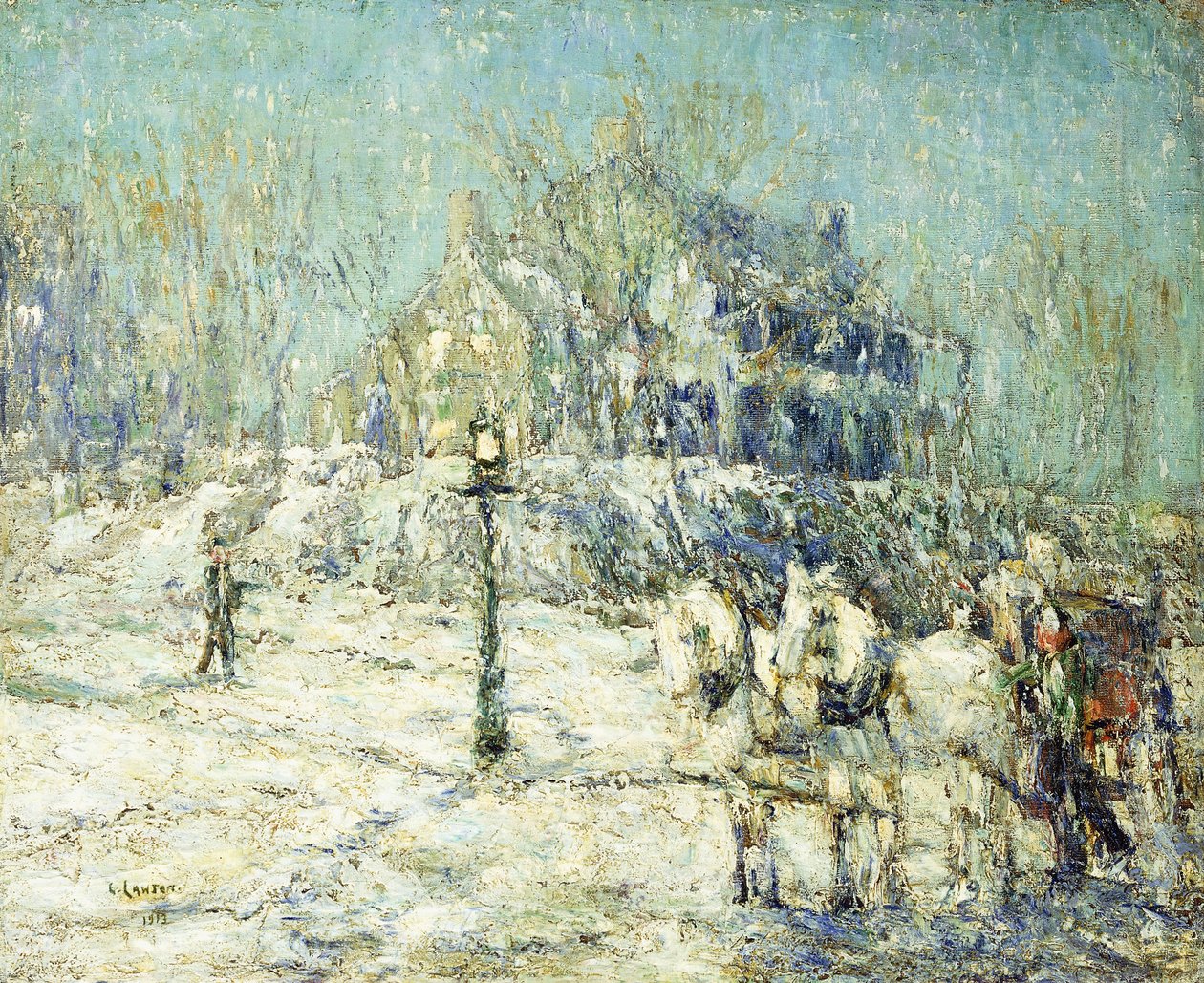 Dom Dyckmana autorstwa Ernest Lawson
