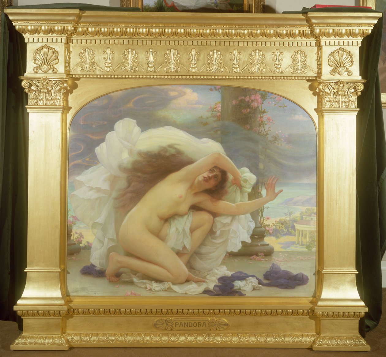 Pandora autorstwa Ernest Normand