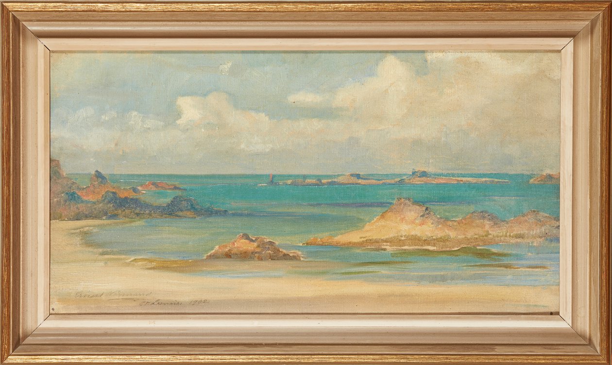 St. Lunaire (olej na płótnie) autorstwa Ernest Normand