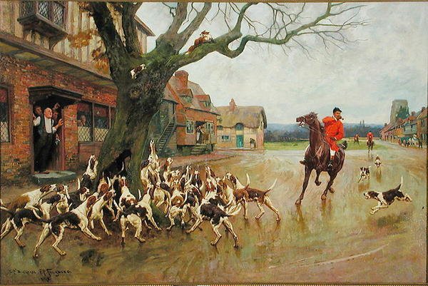 Lis w niebezpieczeństwie autorstwa Ernest Pile Bucknall