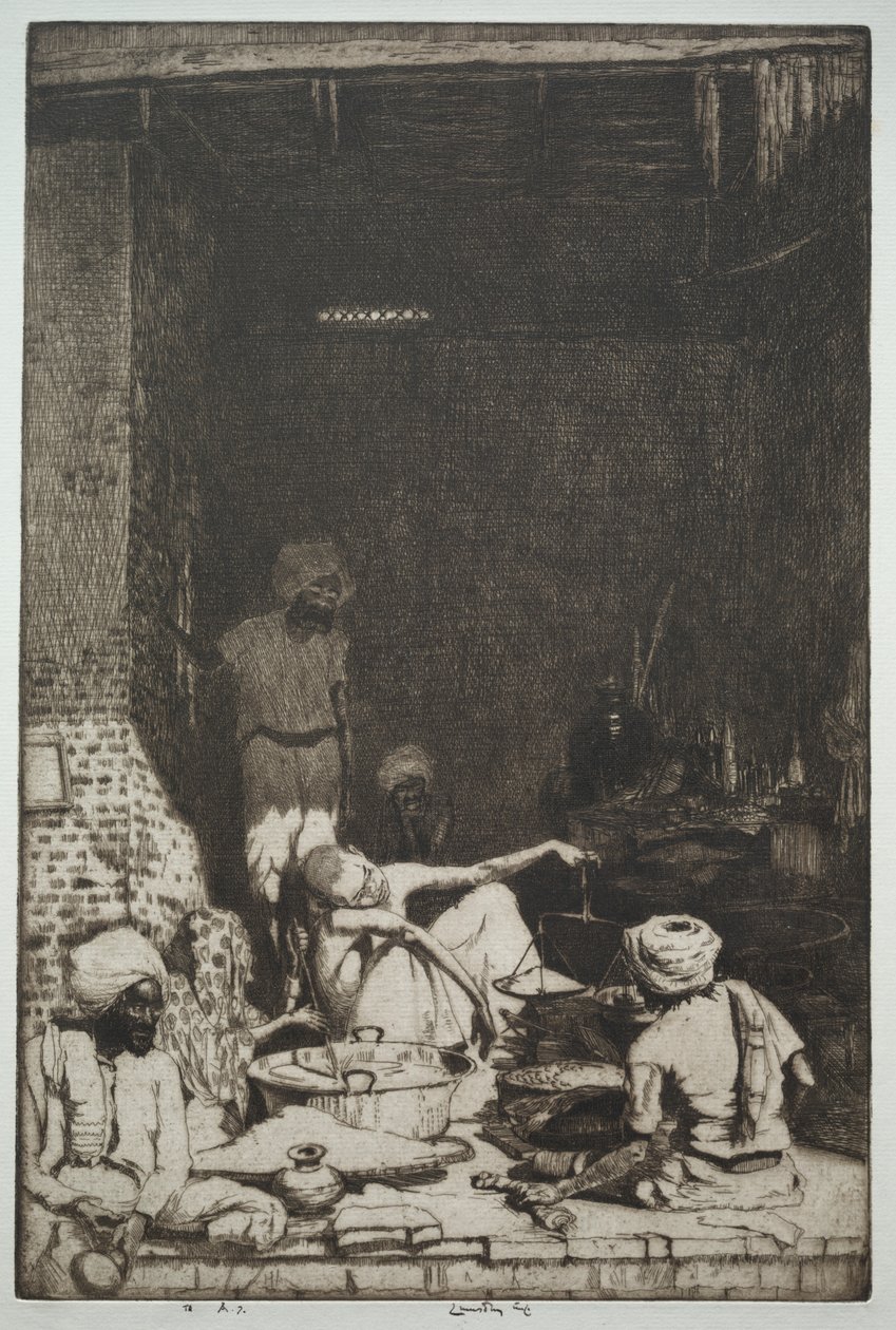 Wagi autorstwa Ernest Stephen Lumsden