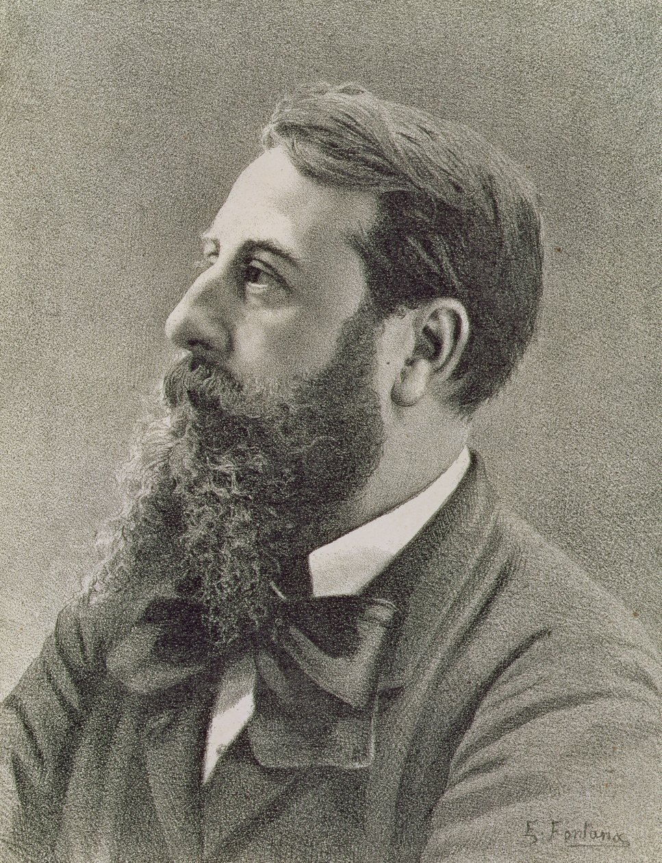 Leo Delibes (1836-1891) autorstwa Ernesto Fontana