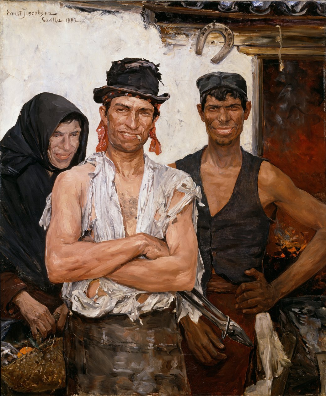 Kowale hiszpańscy autorstwa Ernst Josephson