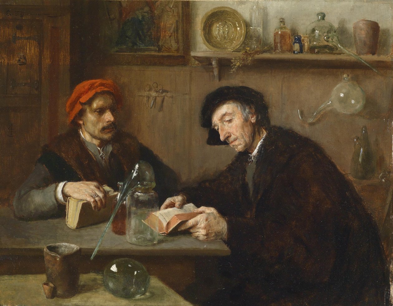 Chemik autorstwa Ernst Karl Georg Zimmermann