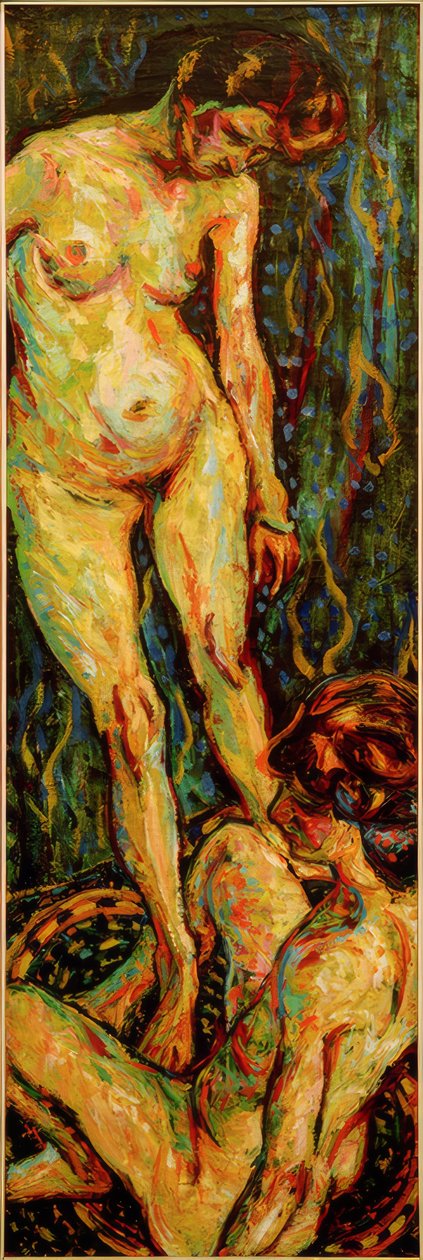 Grupa aktów II autorstwa Ernst Ludwig Kirchner
