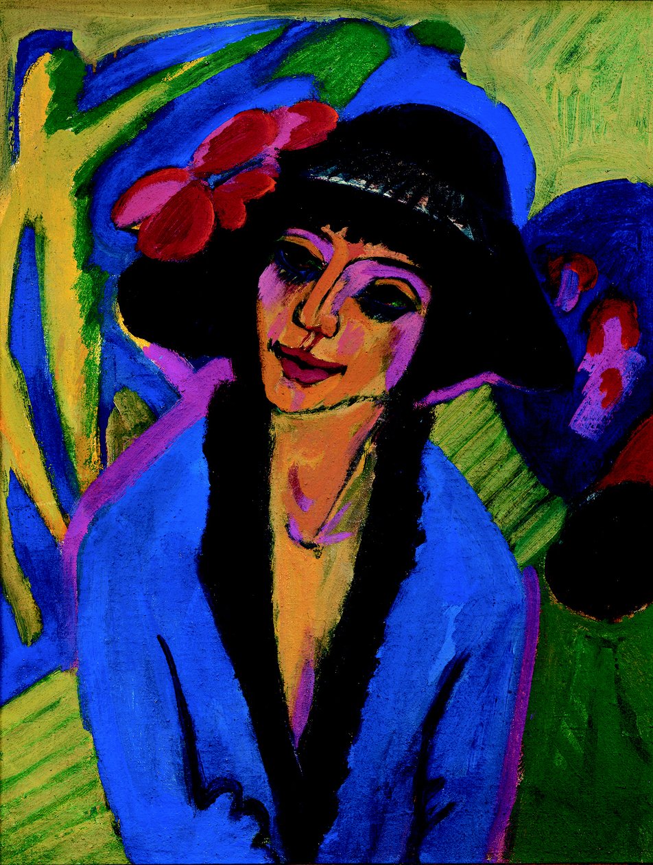 Portret Gerda autorstwa Ernst Ludwig Kirchner