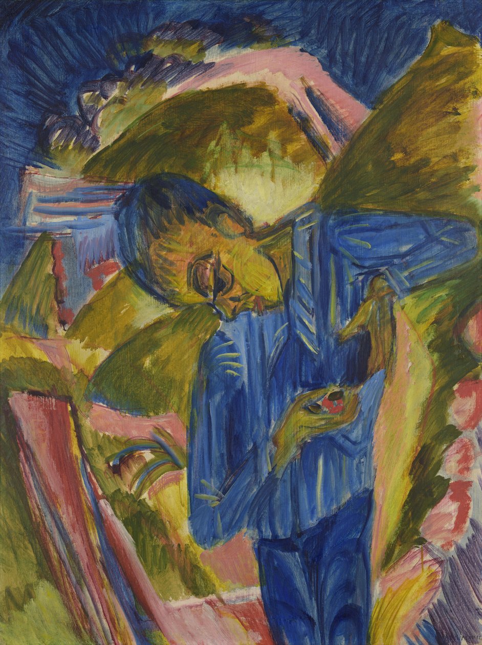 Jack ze słodyczami autorstwa Ernst Ludwig Kirchner