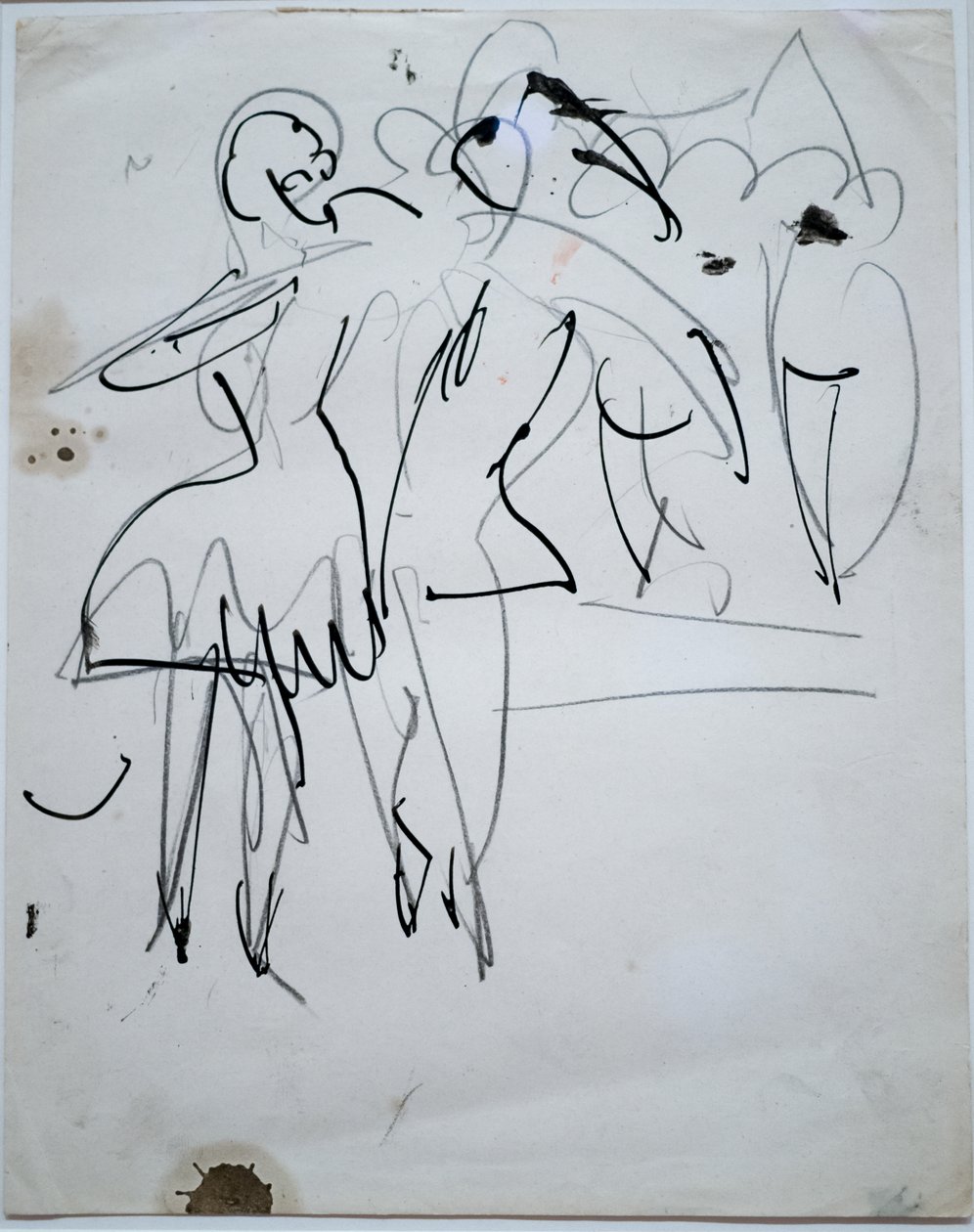 Para taneczna w Rozmaitości autorstwa Ernst Ludwig Kirchner