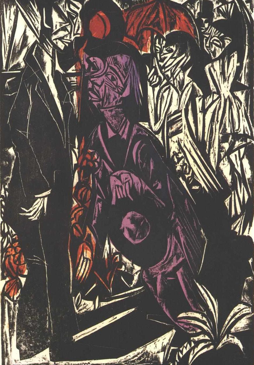 Sprzedaje cień autorstwa Ernst Ludwig Kirchner