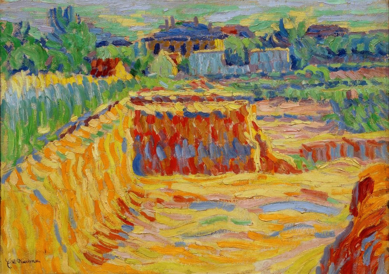 Die Lehmgrube autorstwa Ernst Ludwig Kirchner