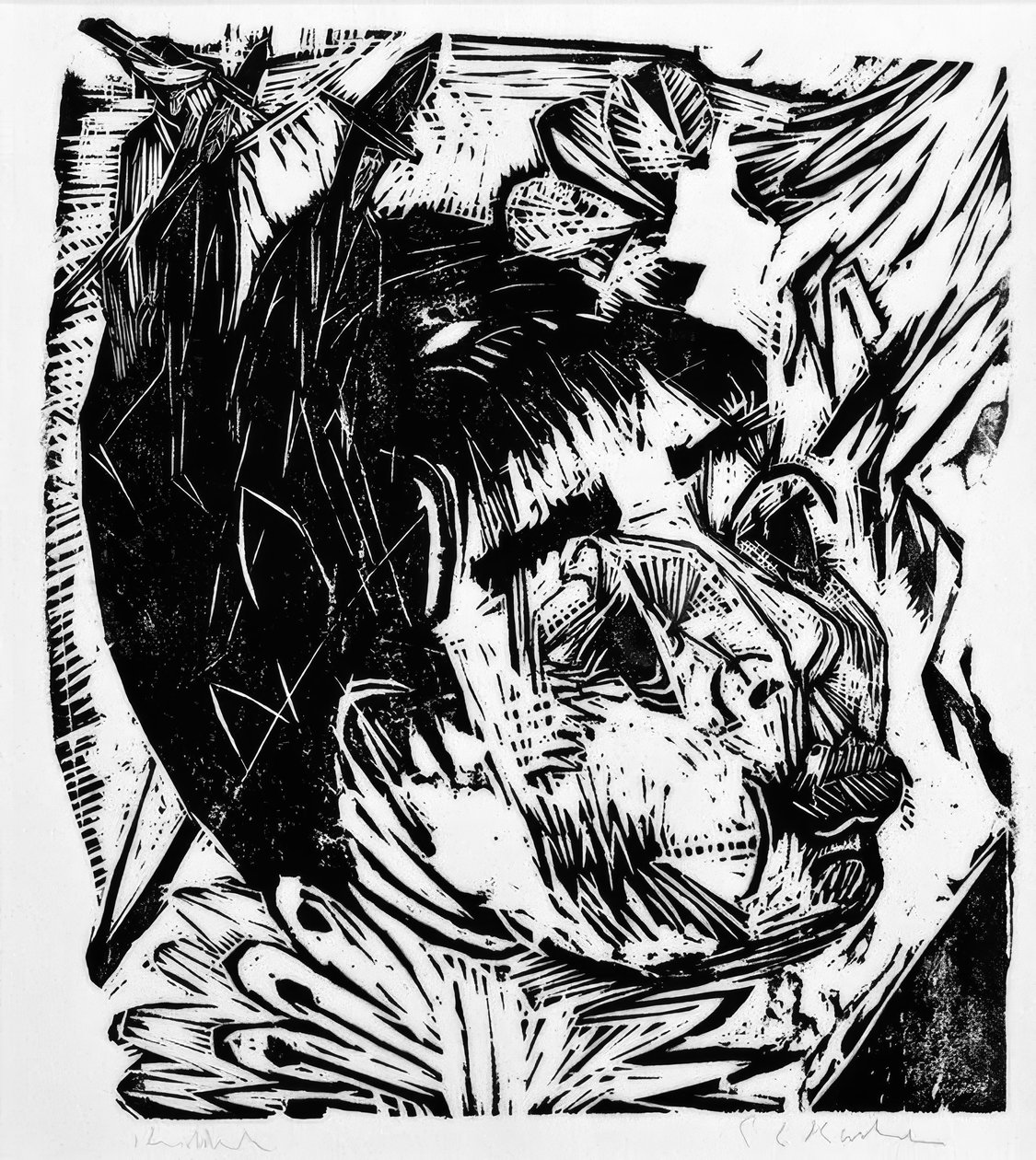 Pani Prof. Sch. autorstwa Ernst Ludwig Kirchner
