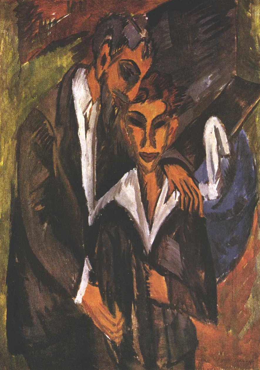 Graef i przyjaciel autorstwa Ernst Ludwig Kirchner