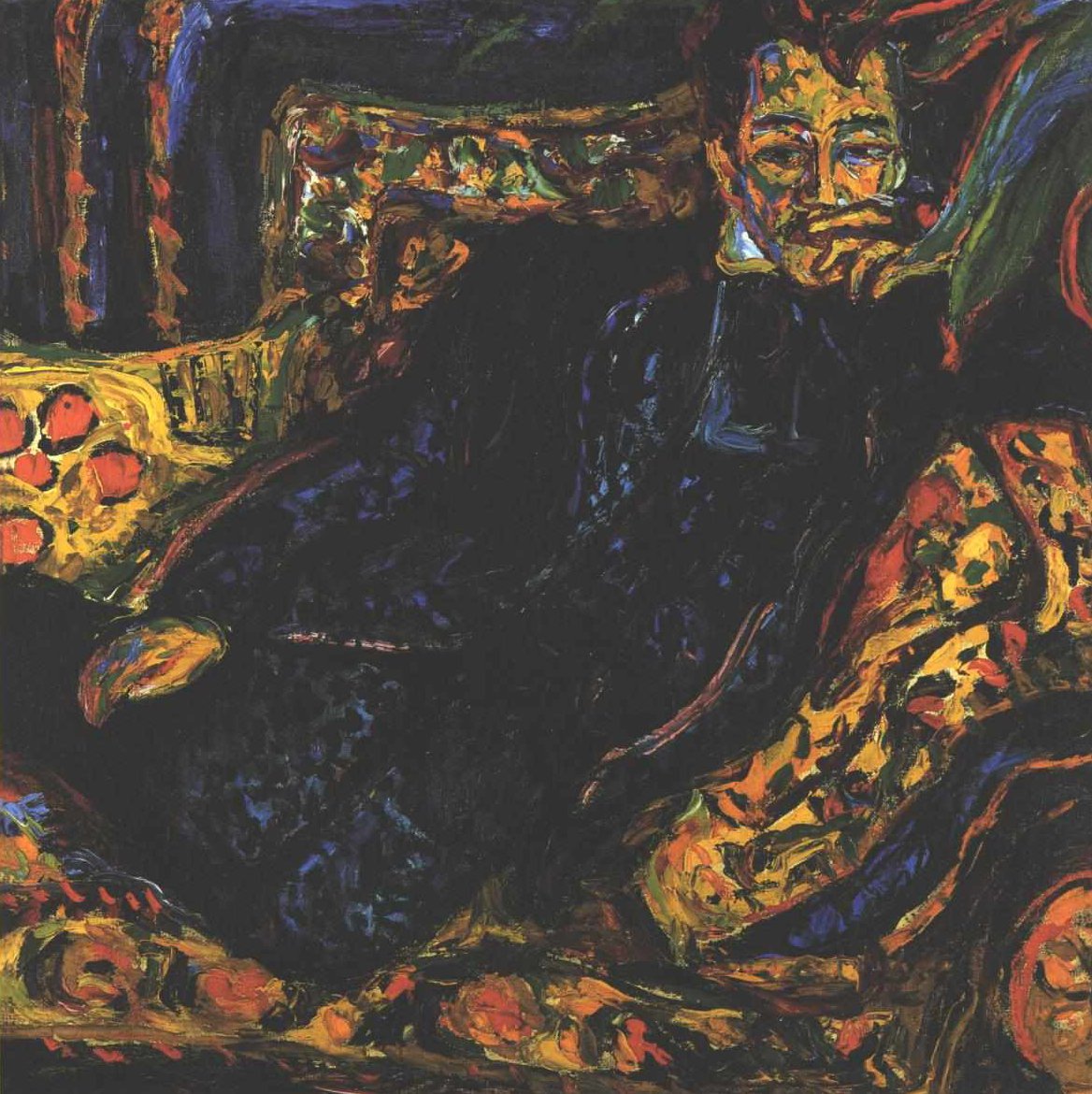 Portret dżentelmena autorstwa Ernst Ludwig Kirchner