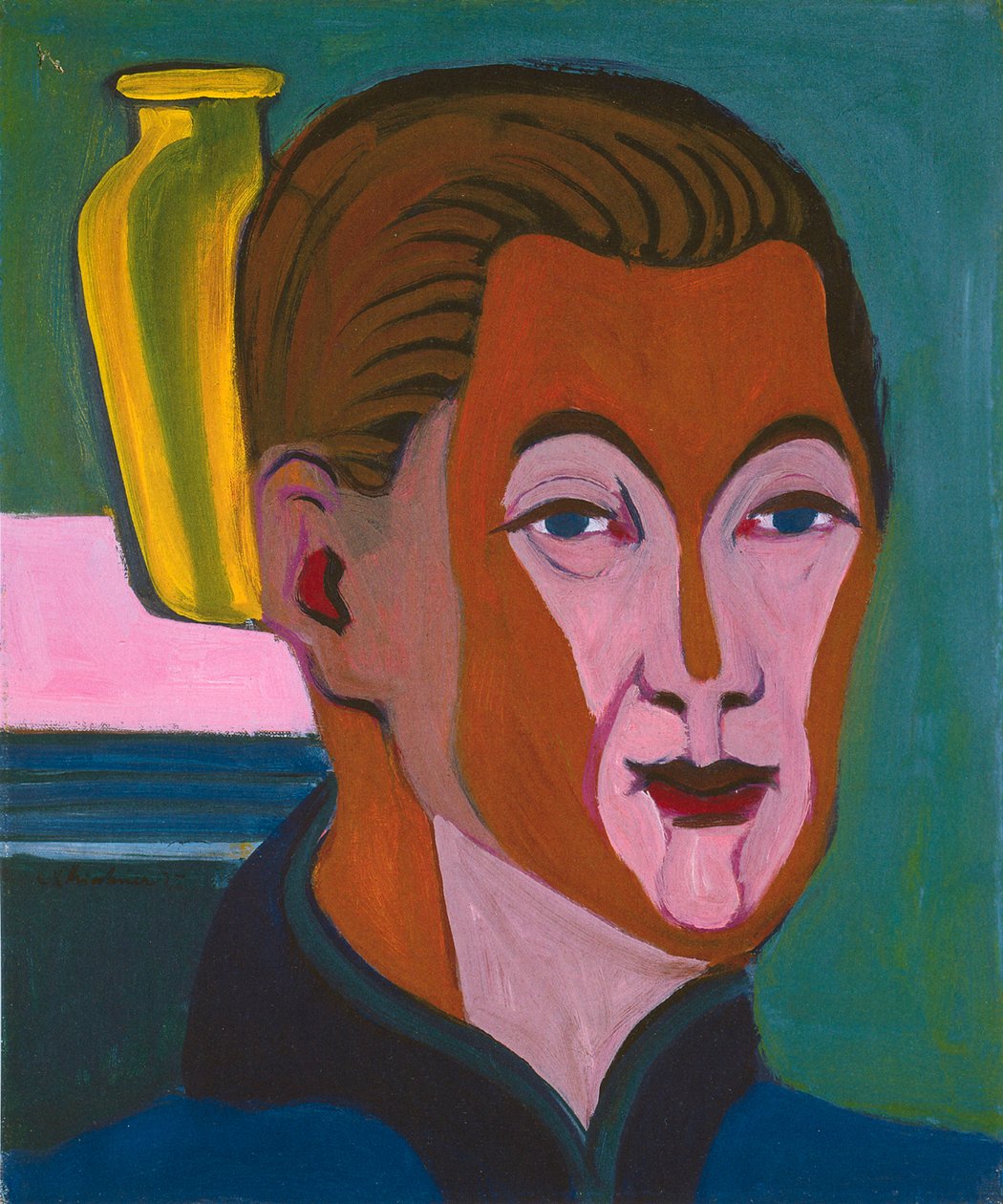 Szef malarza autorstwa Ernst Ludwig Kirchner