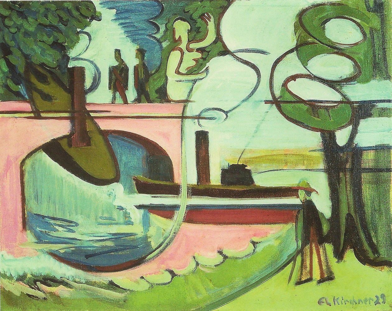 Lützow-Ufer rano autorstwa Ernst Ludwig Kirchner