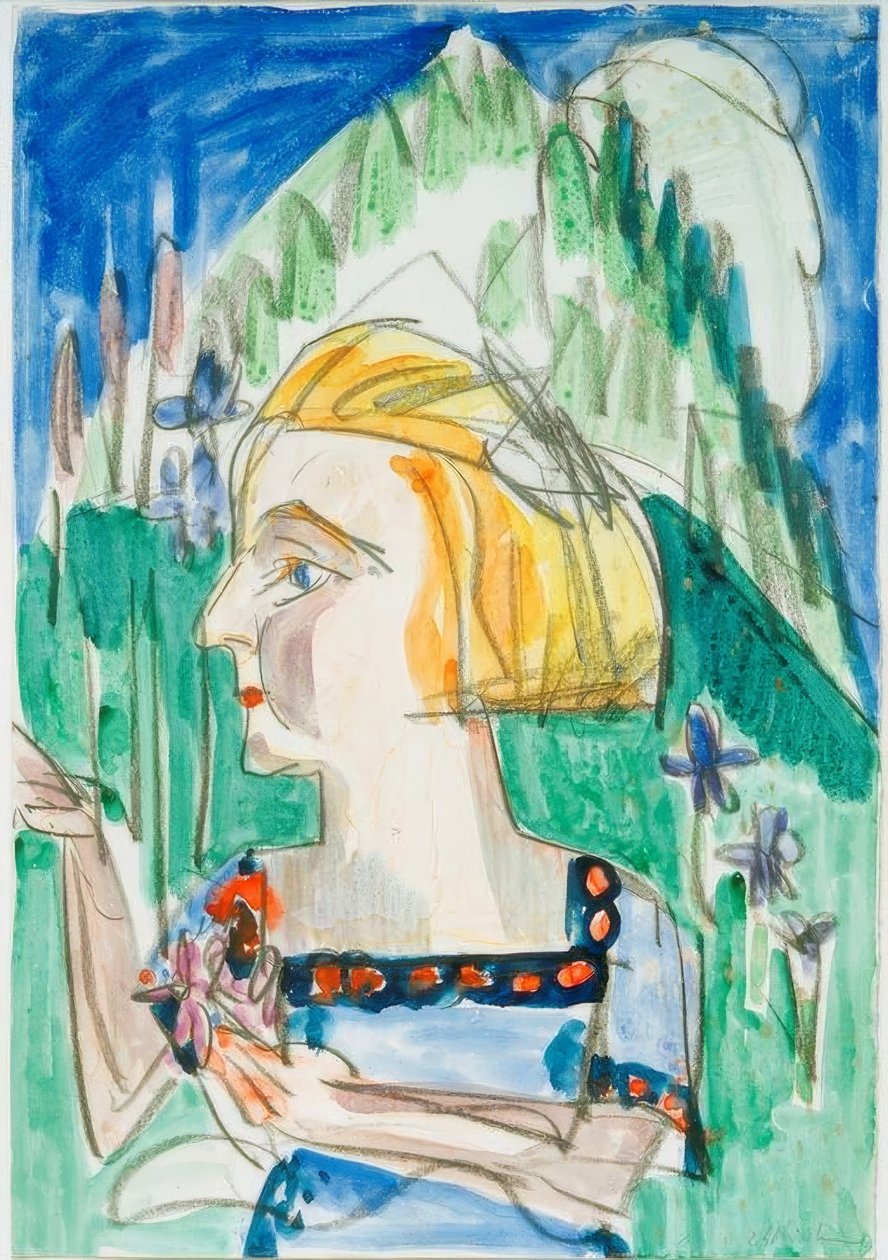 Mariele autorstwa Ernst Ludwig Kirchner