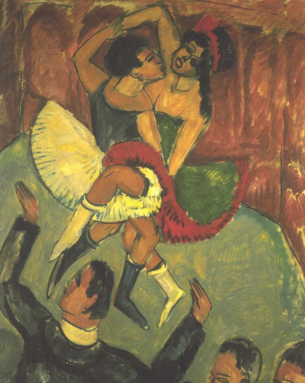 Negertanz autorstwa Ernst Ludwig Kirchner