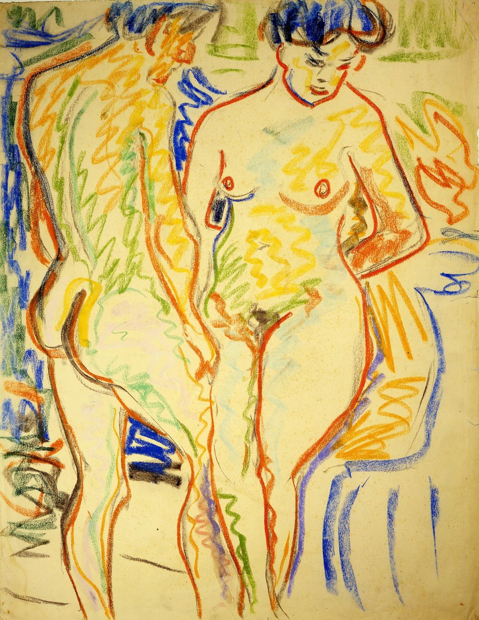 Para autorstwa Ernst Ludwig Kirchner
