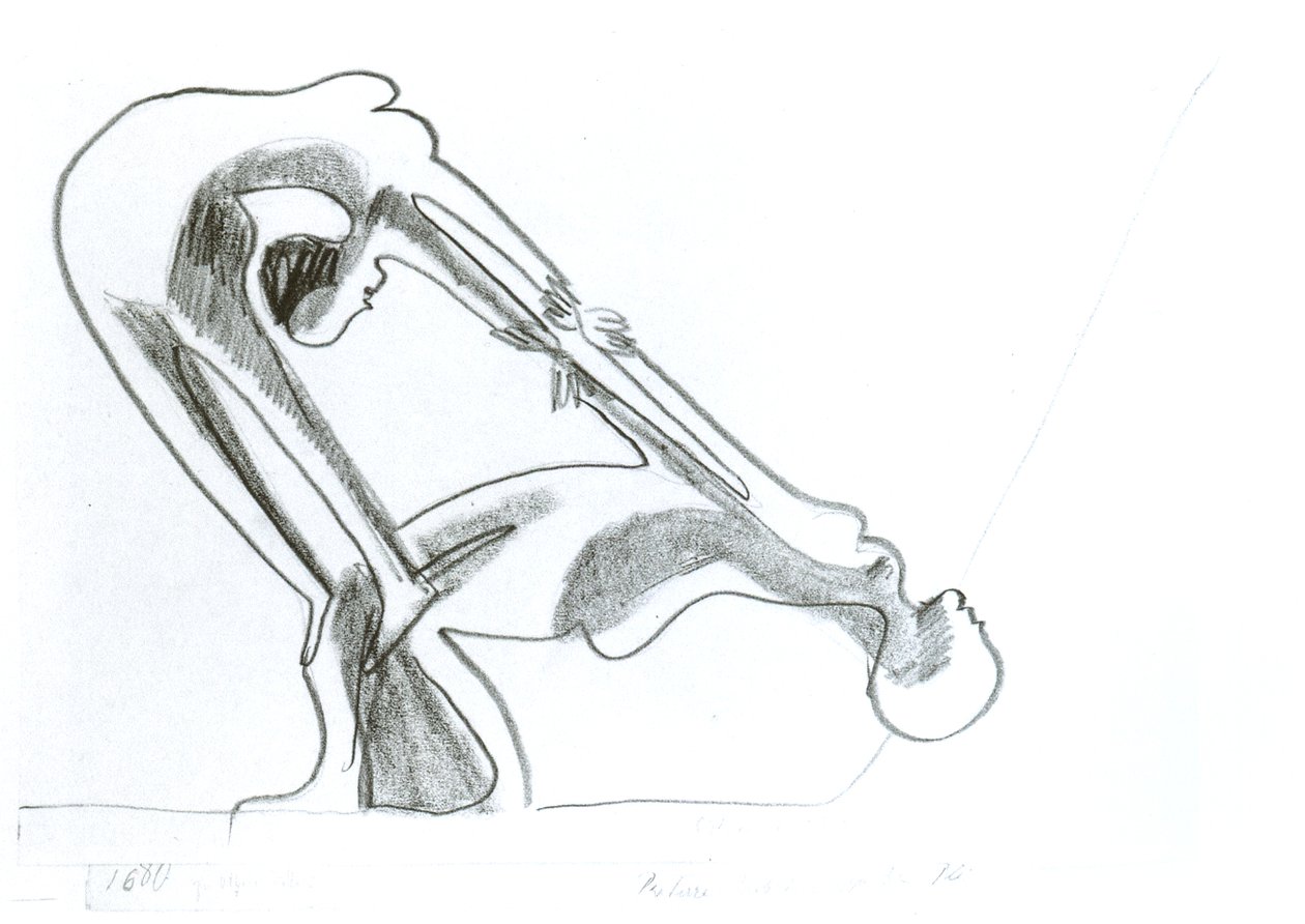 Grupa akrobatów na parterze autorstwa Ernst Ludwig Kirchner