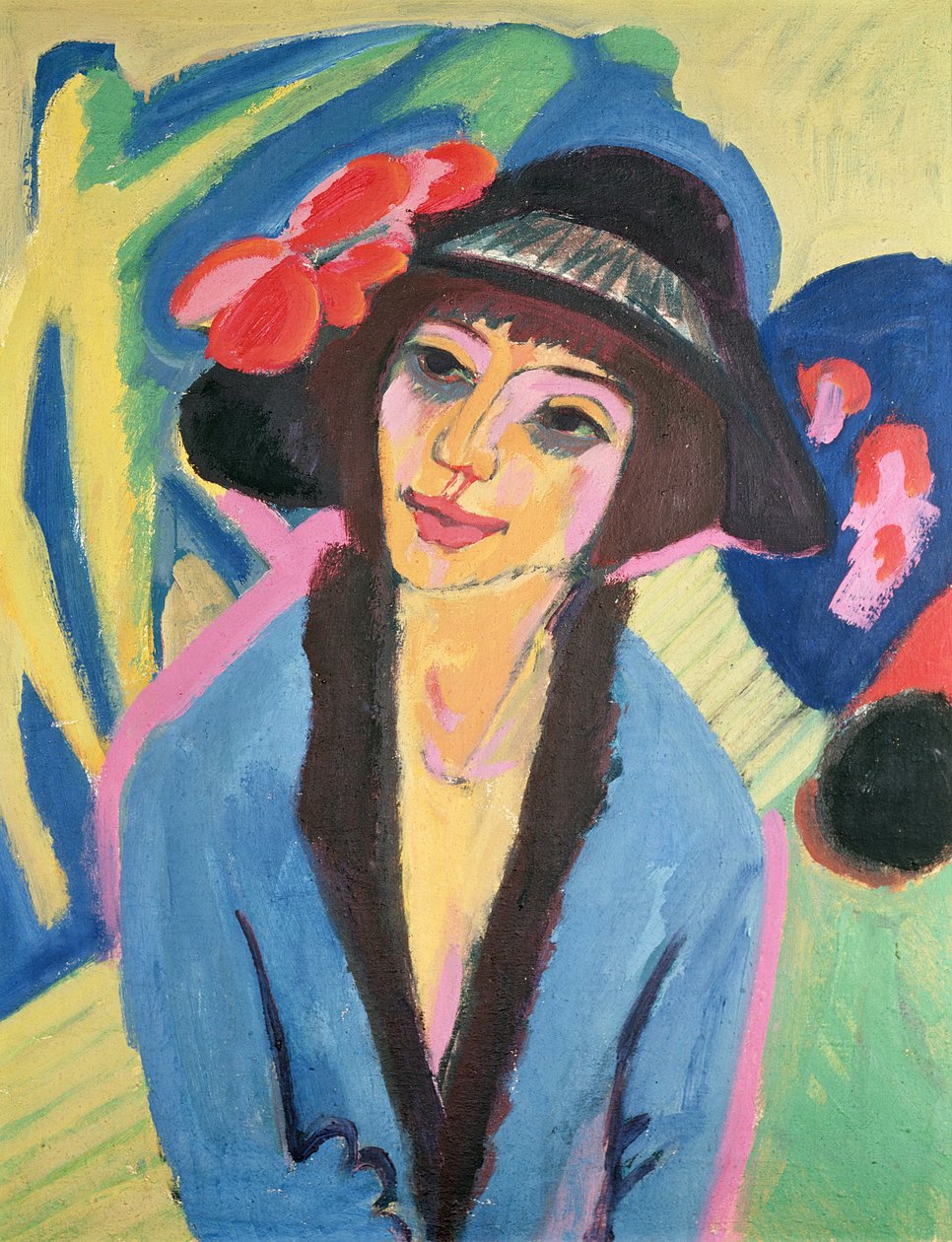 Portret Gerdy autorstwa Ernst Ludwig Kirchner