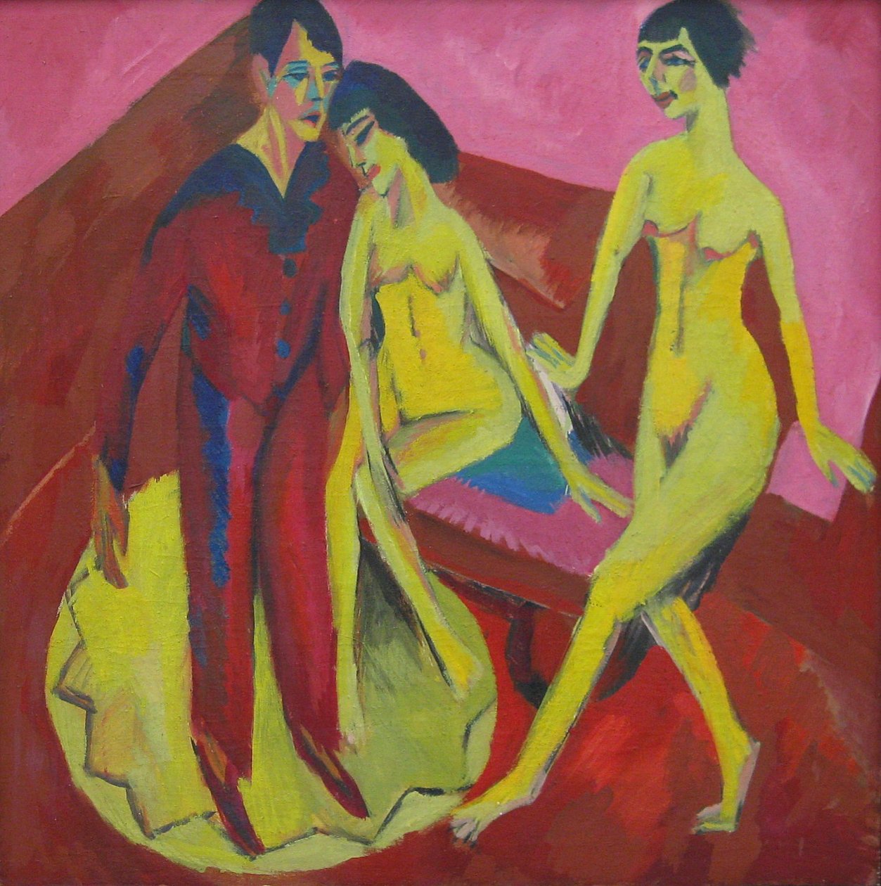 Szkoła tańca autorstwa Ernst Ludwig Kirchner
