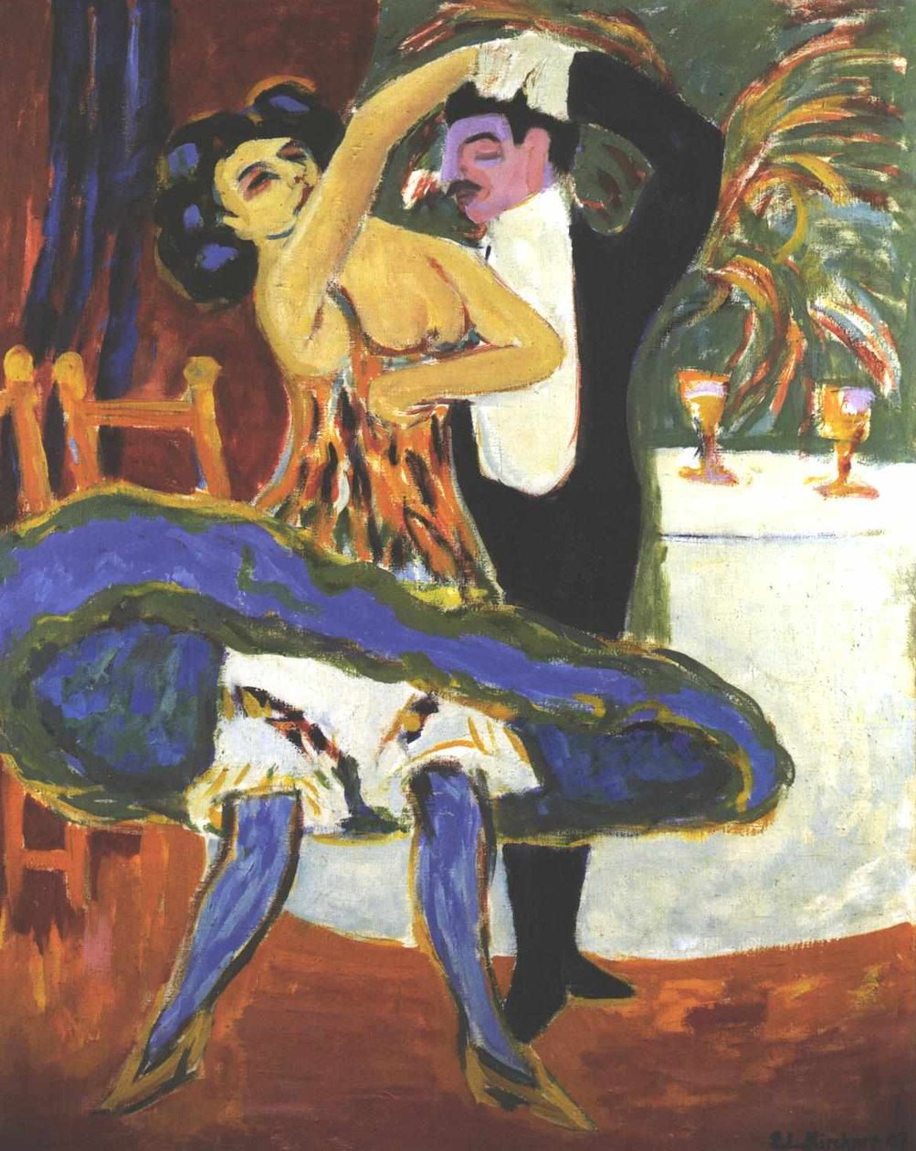 Odmiana autorstwa Ernst Ludwig Kirchner