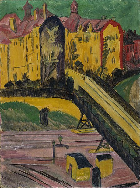 Widok z okna autorstwa Ernst Ludwig Kirchner