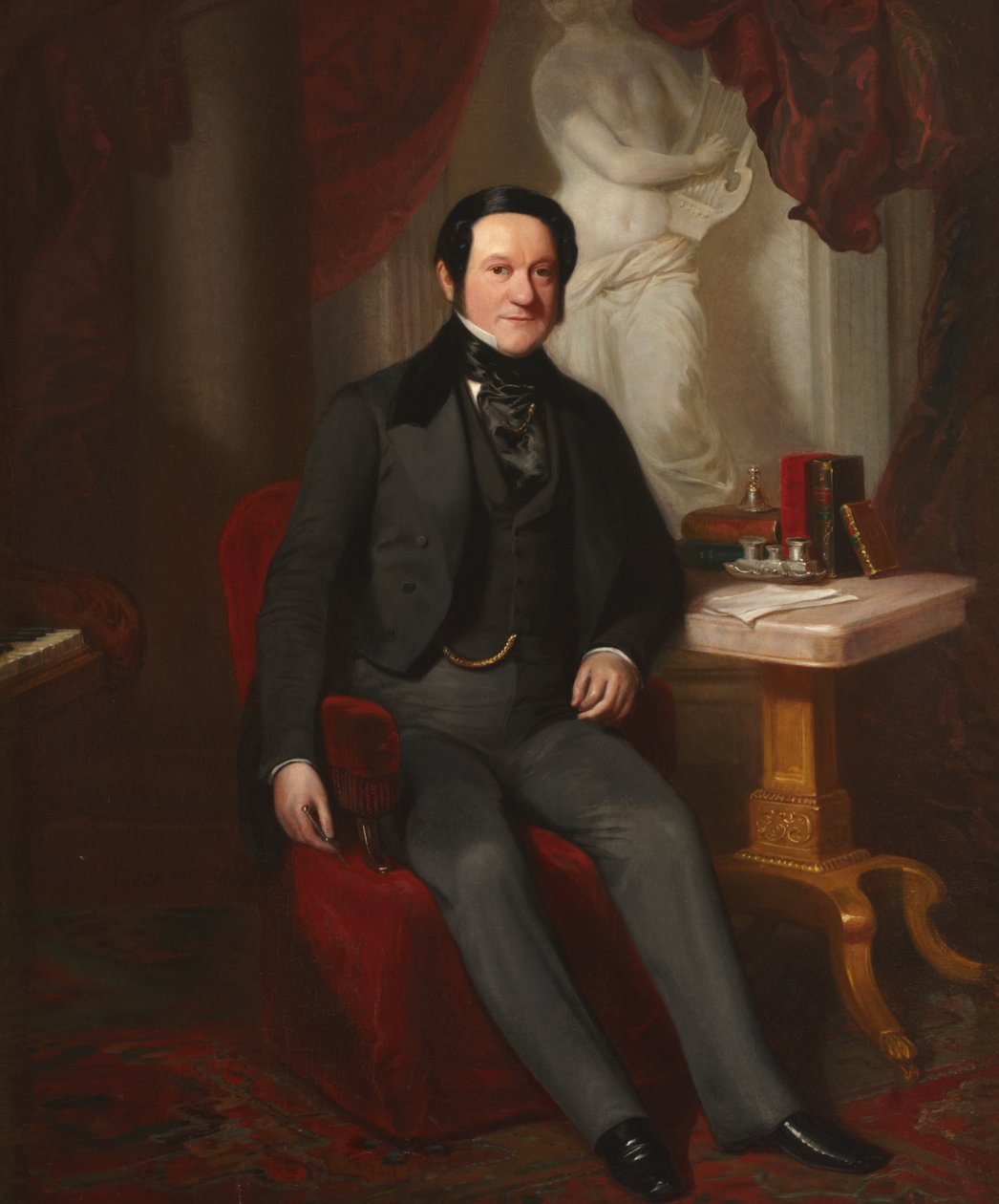 Domenico Francesco Maria Crivelli, 1849 autorstwa Ernst August Becker