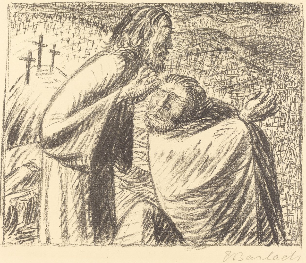 W roku Pańskim 1016 po narodzeniu Chrystusa” autorstwa Ernst Barlach