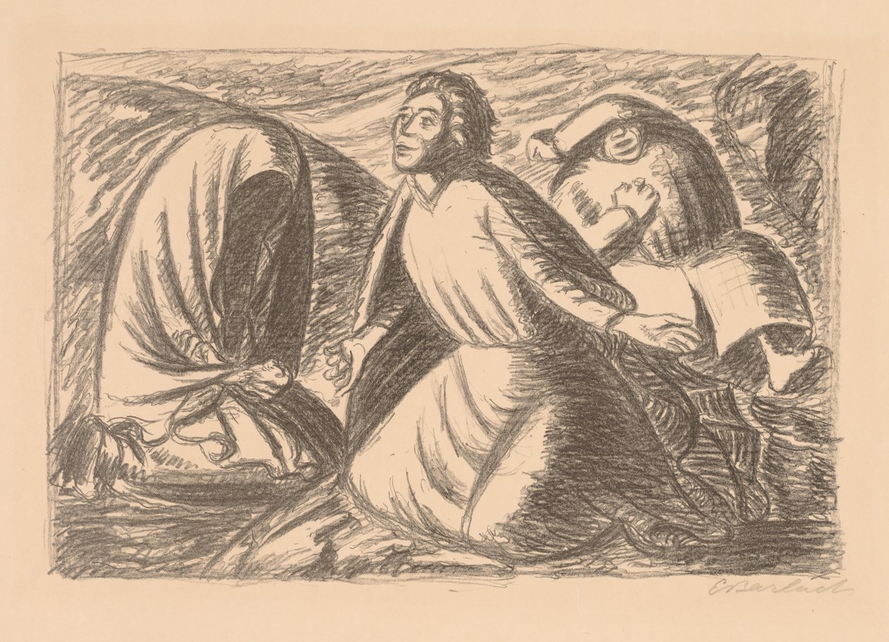 Nadzieja i rozpacz II autorstwa Ernst Barlach