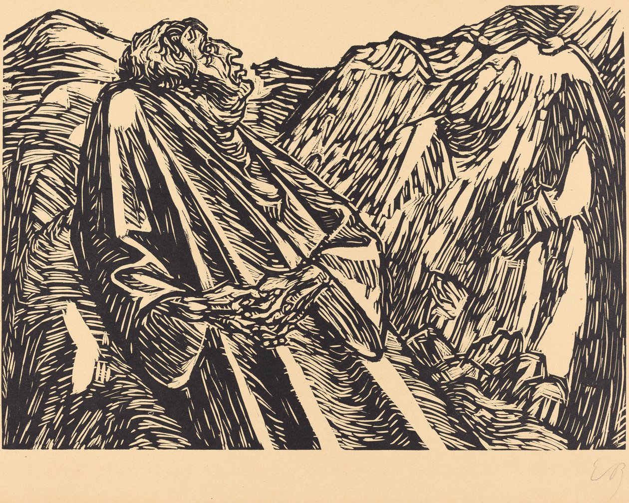 Klify autorstwa Ernst Barlach