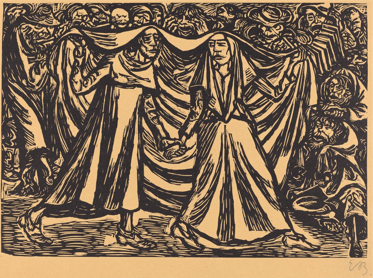 Taniec śmierci II autorstwa Ernst Barlach