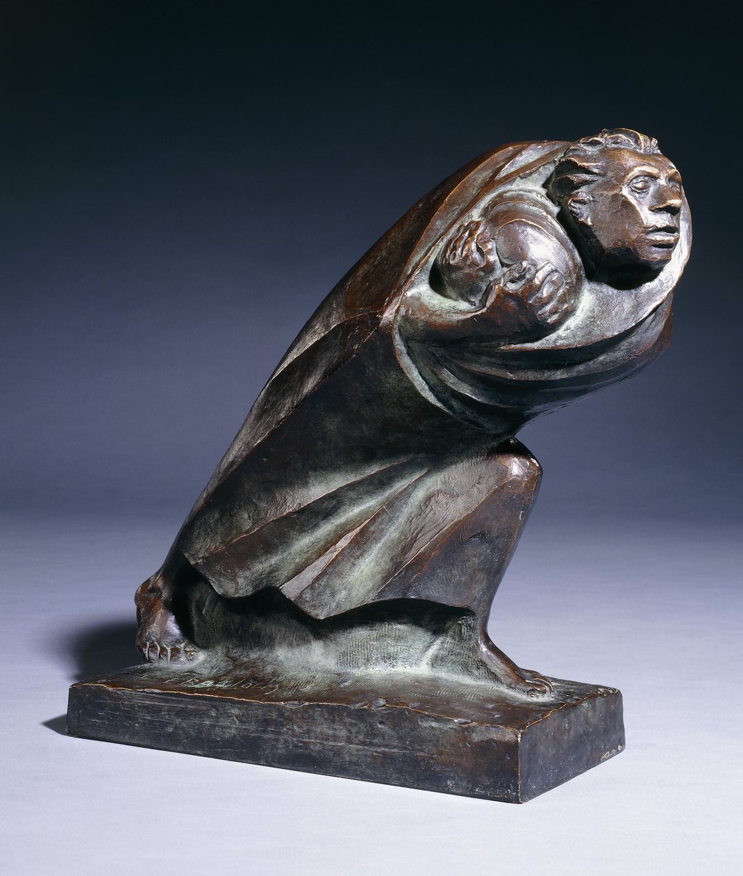 Uchodźca; Uchodźca autorstwa Ernst Barlach