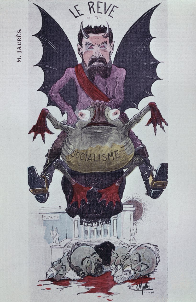 Sen M. Jauresa, 1906 autorstwa Ernst Emmanuel Muller