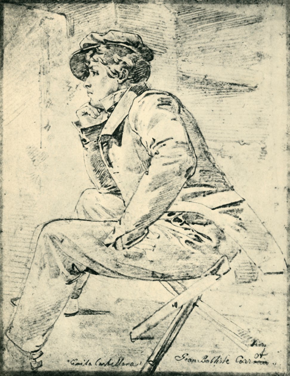 Camille Corot, 1826, 1943. autorstwa Ernst Fries