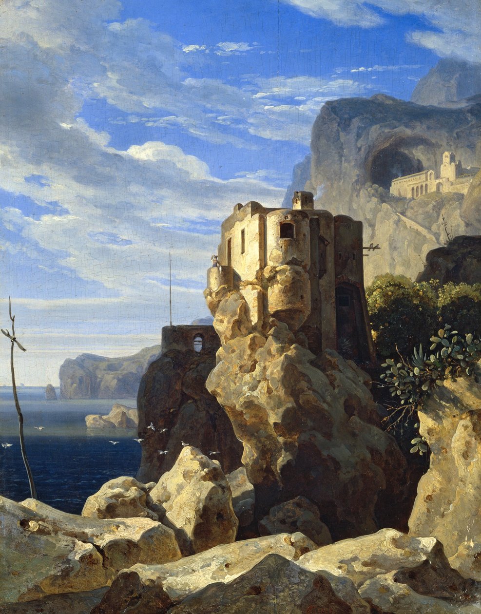 San Francesco bei Amalfi autorstwa Ernst Fries