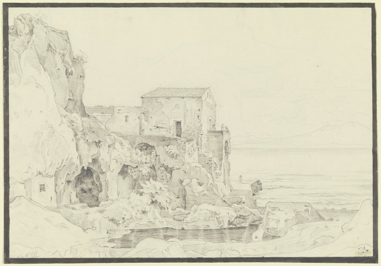 Sorrento, Marina Piccola autorstwa Ernst Fries