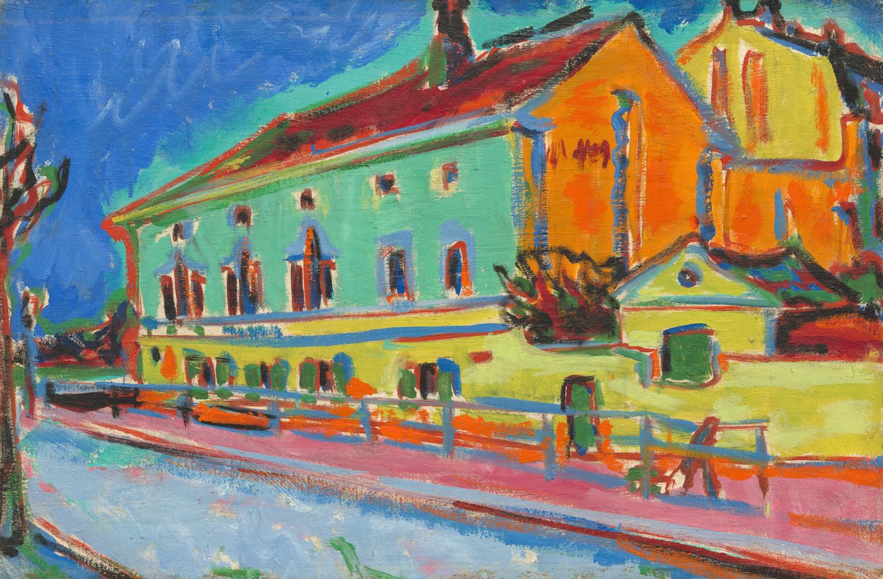 Sala Tańca Bellevue [awers], 19091910. autorstwa Ernst Ludwig Kirchner